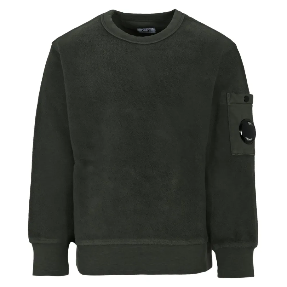 C.P. Company Bovenkleding^e Fleece Sweatshirt met Knoopzak