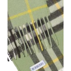 DAMES Burberry e Geruite Wol Kinder Sjaal