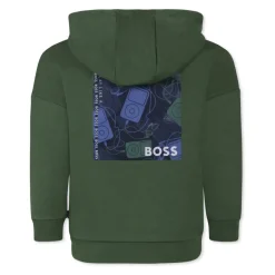 Hugo Bovenkleding^e hoodie met logoprint
