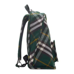 Heren Burberry Rugzakken^Groene Ivy Geruite Rugzak