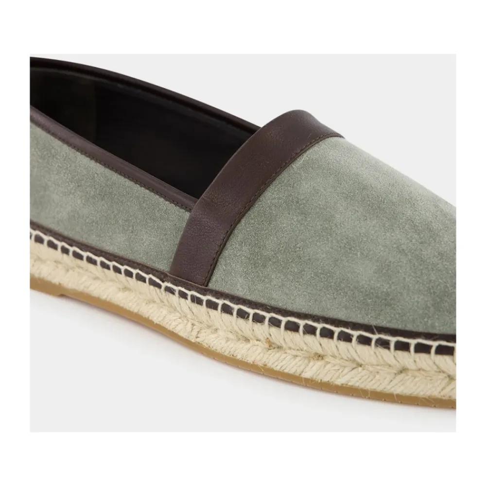 Heren Manolo Blahnik Espadrilles^e Kalver Suede Espadrilles
