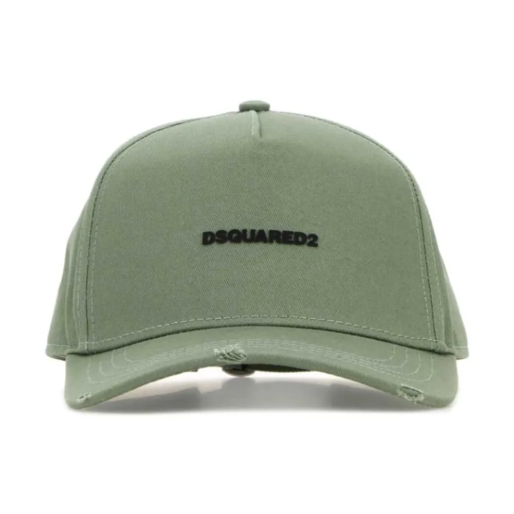 Heren Dsquared2 Petten^e Katoenen Baseballpet