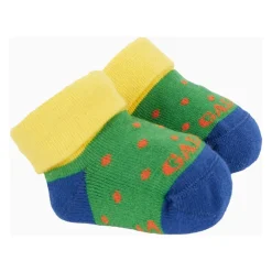 GALLO Ondergoed & Sokken^Groene Katoenen Booty Sokken