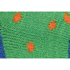 GALLO Ondergoed & Sokken^Groene Katoenen Booty Sokken