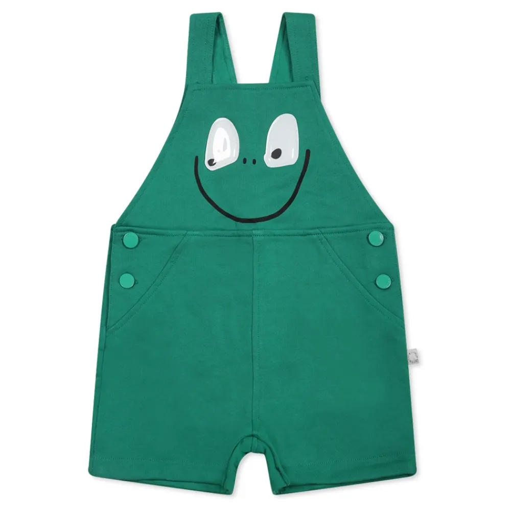 Stella McCartney Jumpsuits^e Katoenen Tuinbroek met Kikkerdetail