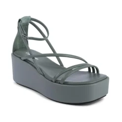 DAMES Calvin Klein Sleehakken^e Plateau Sleehak Sandaal