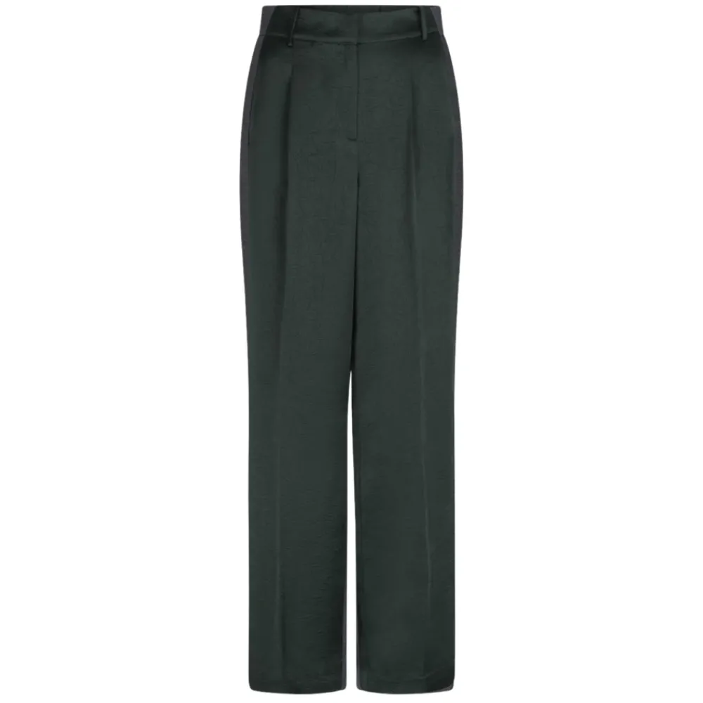 DAMES Dante 6 e Satijnen Gekreukte Wijde Pijp Broek