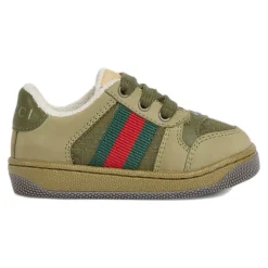 Gucci Sneakers^e Sneakers voor kinderen met Web Stripe