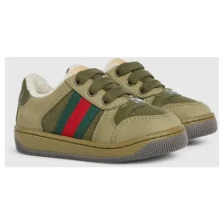 Gucci Sneakers^e Sneakers voor kinderen met Web Stripe
