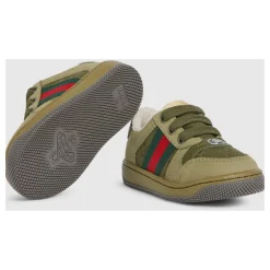 Gucci Sneakers^e Sneakers voor kinderen met Web Stripe