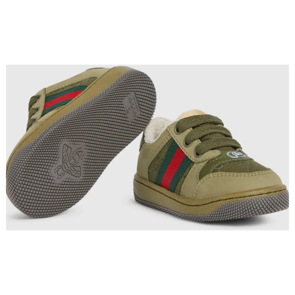 Gucci Sneakers^e Sneakers voor kinderen met Web Stripe