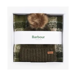 Barbour Bodysuits & Sets^e Stoffen Sjaal en Muts Set