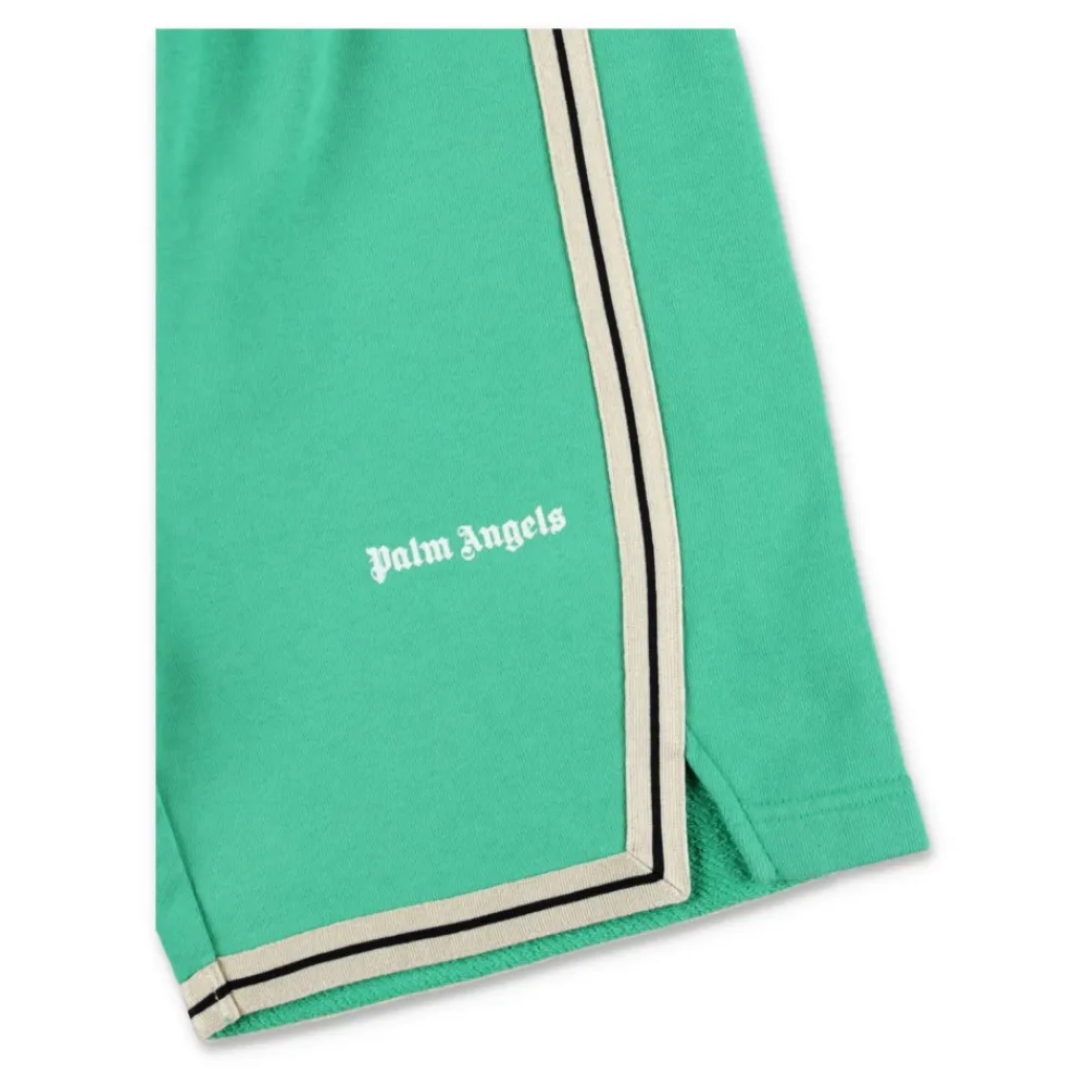 Palm Angels Broeken & Jeans^e Track Shorts met Iconische Tape