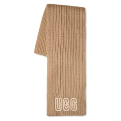 DAMES UGG Grof Gebreide Ribbel Sjaal