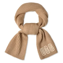 DAMES UGG Grof Gebreide Ribbel Sjaal