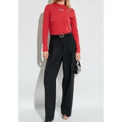 DAMES Jacquemus Shirts^Grosgrain T-shirt met lange mouwen