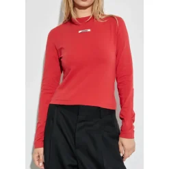 DAMES Jacquemus Shirts^Grosgrain T-shirt met lange mouwen