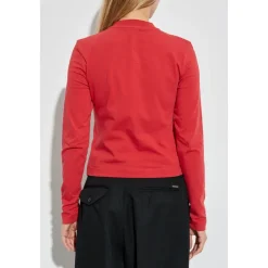 DAMES Jacquemus Shirts^Grosgrain T-shirt met lange mouwen