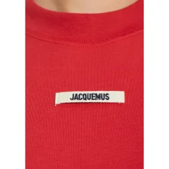 DAMES Jacquemus Shirts^Grosgrain T-shirt met lange mouwen