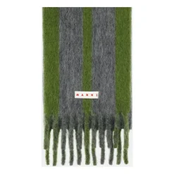 Heren Marni Grote Gestreepte Wollen Sjaal