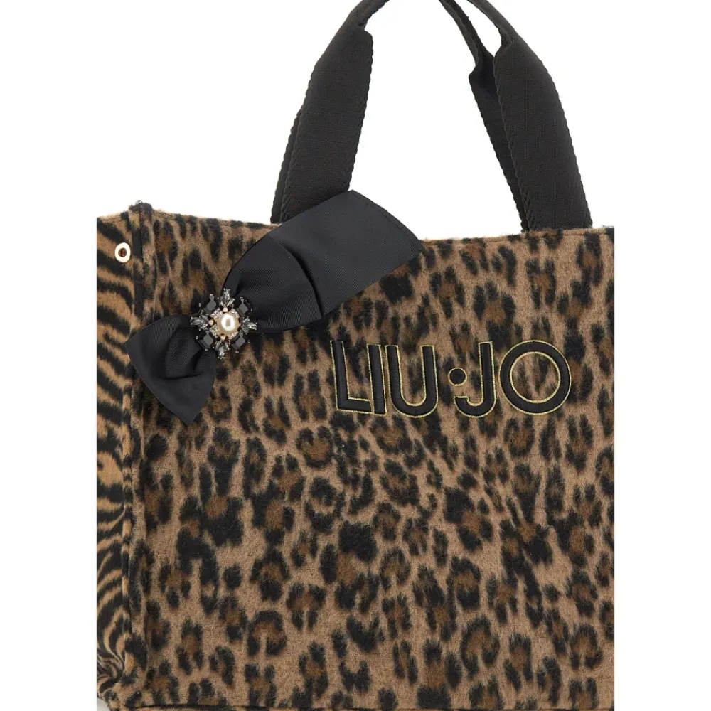 DAMES Liu Jo Grote shopper met dierenprint
