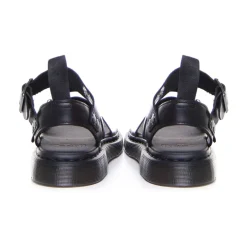 Heren Dr. Martens Gryphon Brando leren sandalen