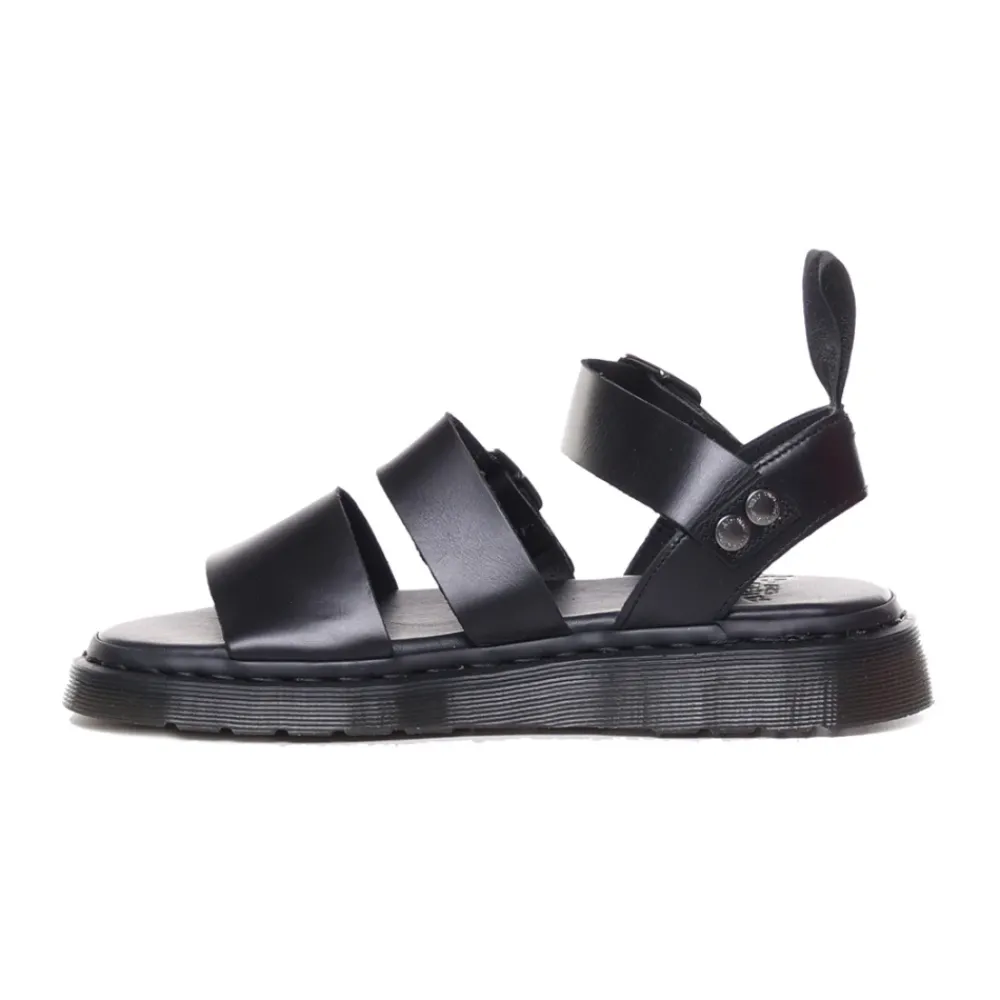 Heren Dr. Martens Gryphon Brando leren sandalen