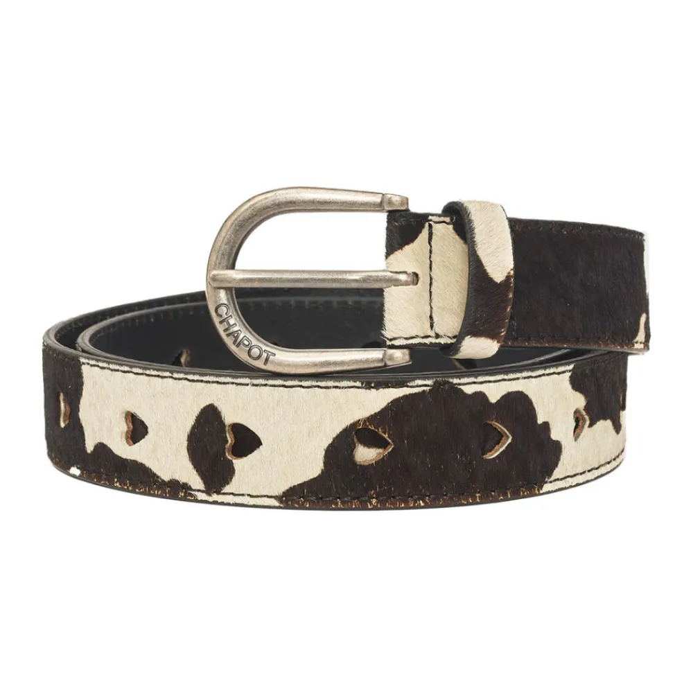 DAMES FABIENNE CHAPOT Hairy Riem in Blauw