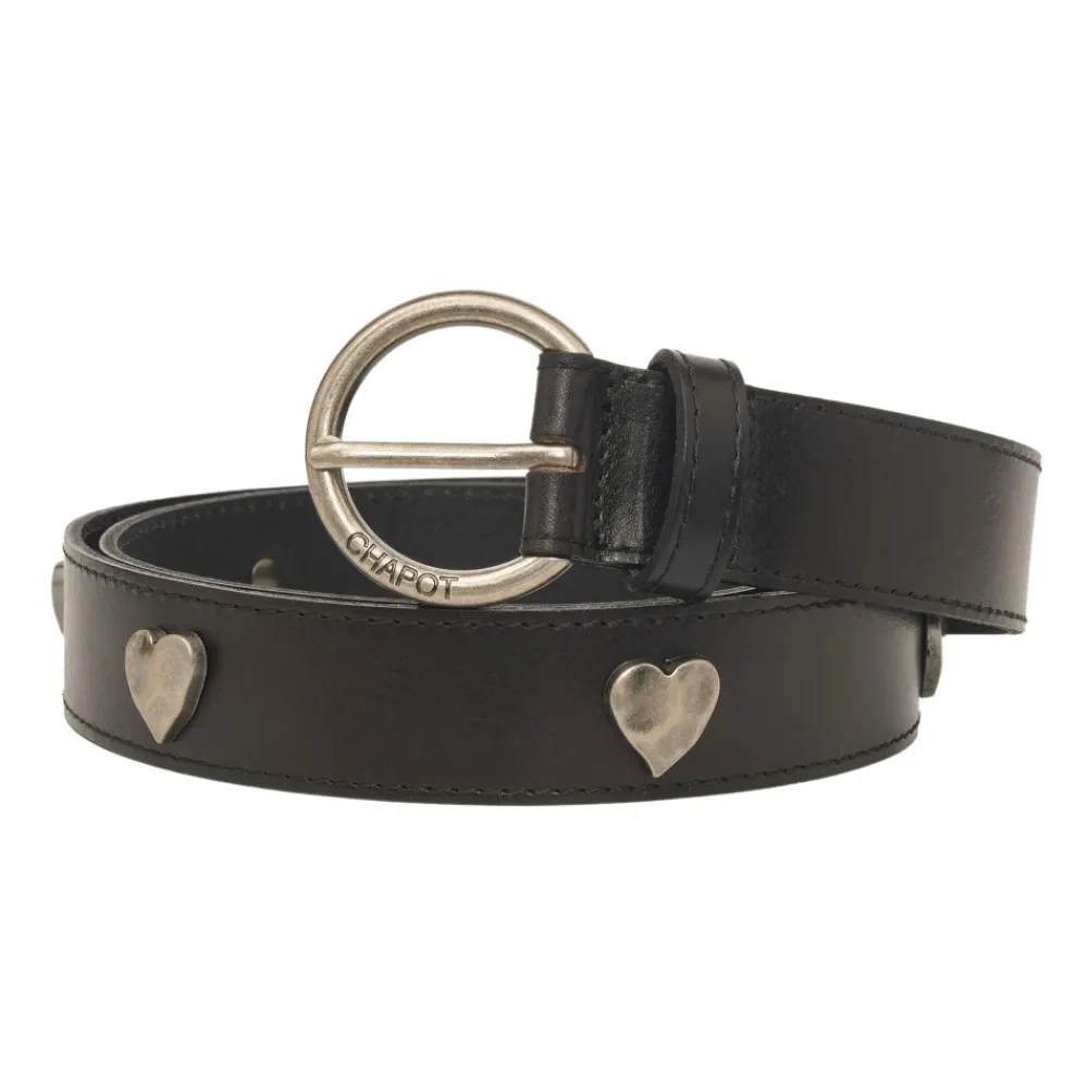 DAMES FABIENNE CHAPOT Riemen^Hammered Heart Belt