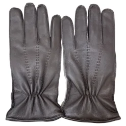 Heren Restelli Guanti Handgemaakte Heren Elegante Leren Handschoenen