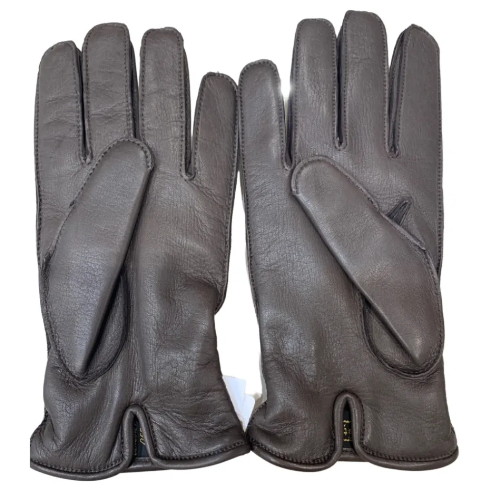 Heren Restelli Guanti Handgemaakte Heren Elegante Leren Handschoenen