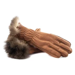 Heren Restelli Guanti Handschoenen^Handgemaakte Italiaanse Brandy Ski Handschoenen