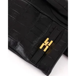 DAMES Elisabetta Franchi Handschoenen^Handschoenen van nappaleer met logo detail