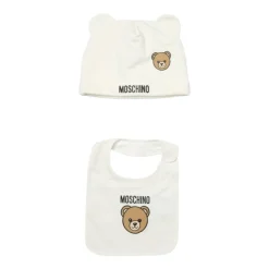 Moschino Bodysuits & Sets^Hat & Bib Set