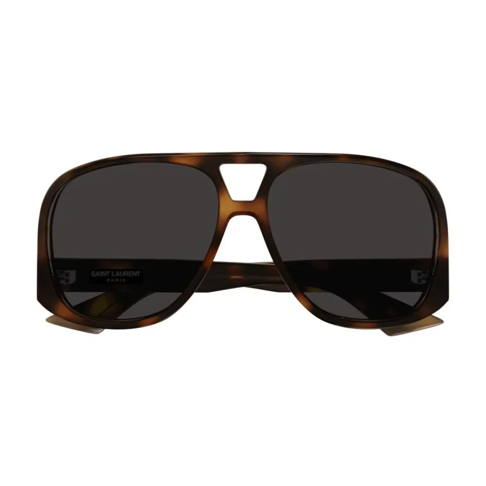 DAMES Saint Laurent Havana Grijs Zonnebril SL 652/F SOLACE