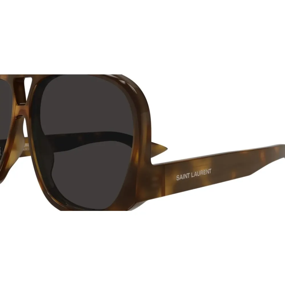 DAMES Saint Laurent Havana Grijs Zonnebril SL 652/F SOLACE