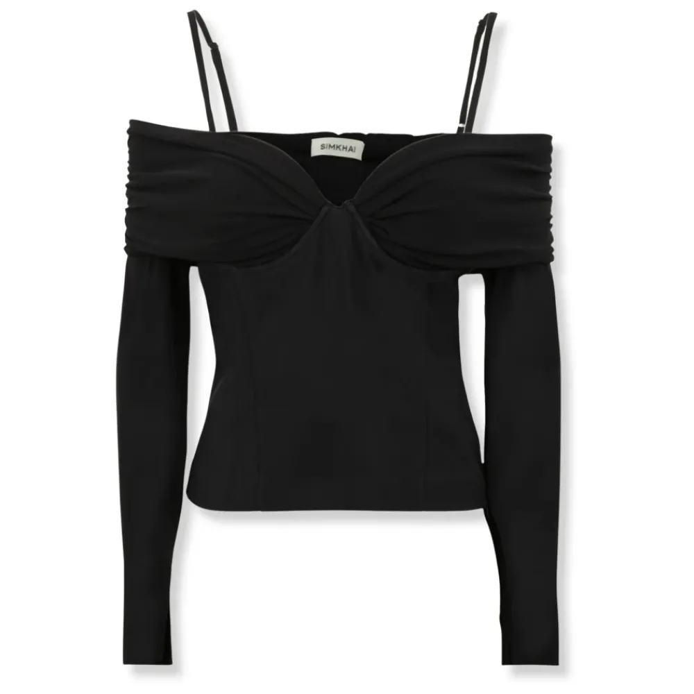 DAMES Simkhai Hazel Off Shoulder Top