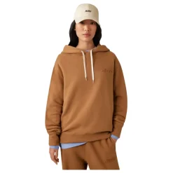 DAMES Autry Hazelnoot Fleece Katoenen Hoodie