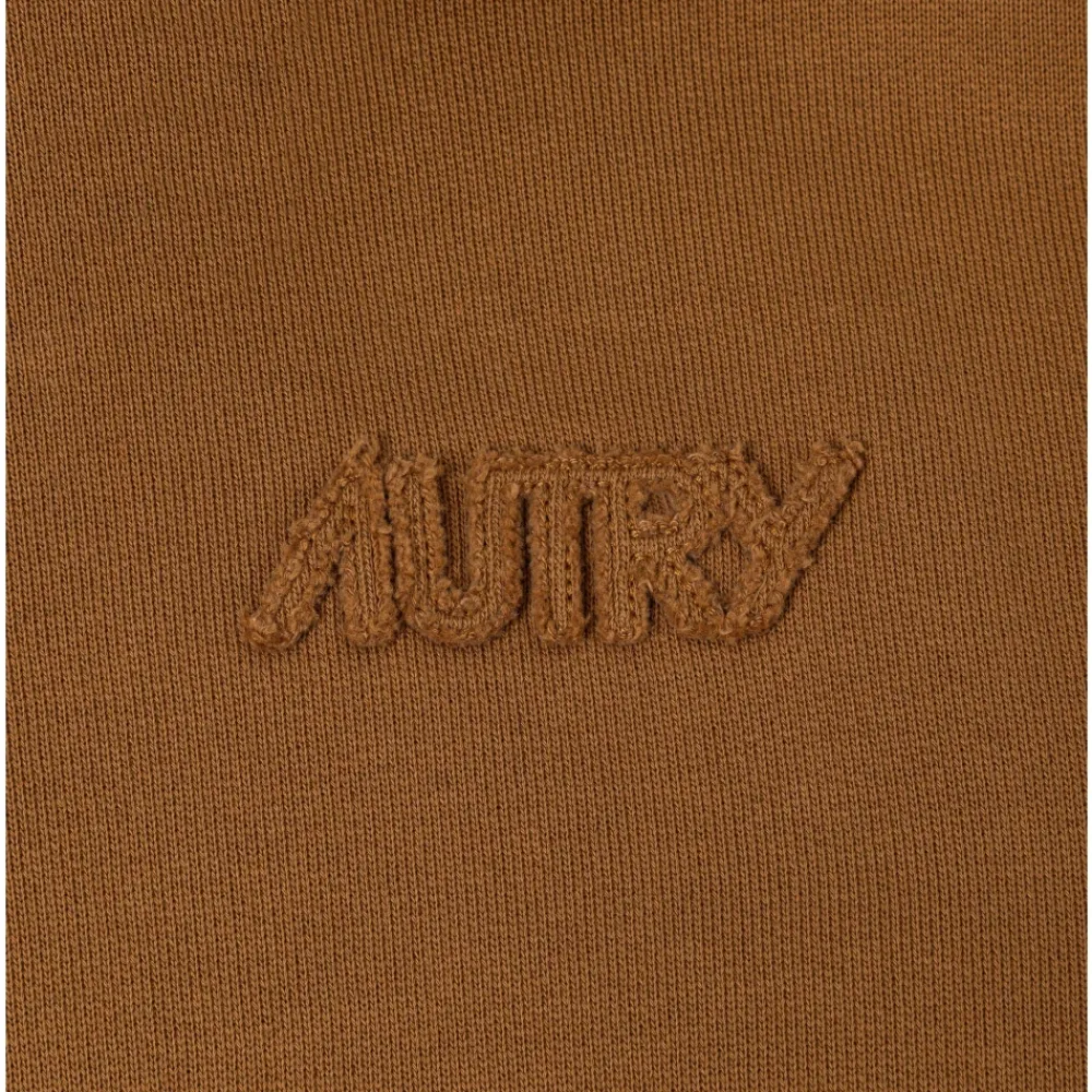 DAMES Autry Hazelnoot Fleece Katoenen Hoodie