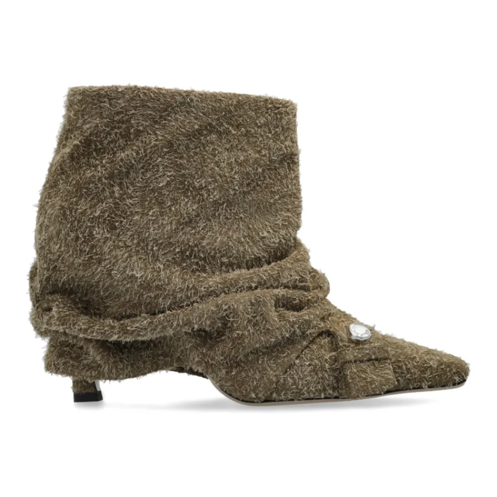 DAMES The Attico Heeled Ankle Boots Juno