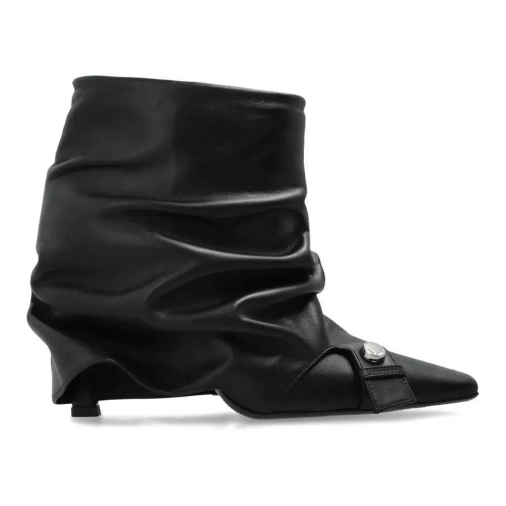 DAMES The Attico Heeled Ankle Boots Juno