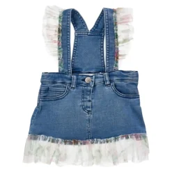 Monnalisa Hemelse Newborn Meisje Tuinbroek