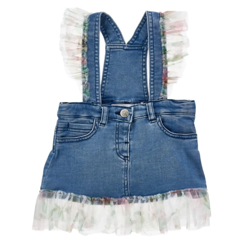 Monnalisa Hemelse Newborn Meisje Tuinbroek