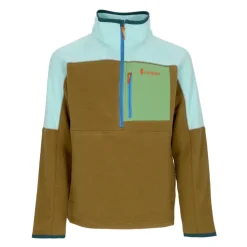 Cotopaxi Heren Half-zip Fleece Jas Zee Glas