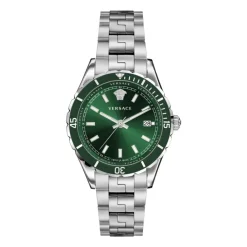 Heren Versace Horloges^Heren HELLENYIUM Horloge Groene Wijzerplaat