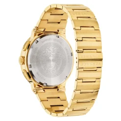 Heren Versace Heren Horloge Armband GRECA LOGO CHR Armband Roestvrij Staal Goud VEZ9004 21