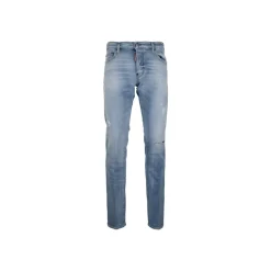 Heren Dsquared2 Heren Knoop Jeans met Distressed Details