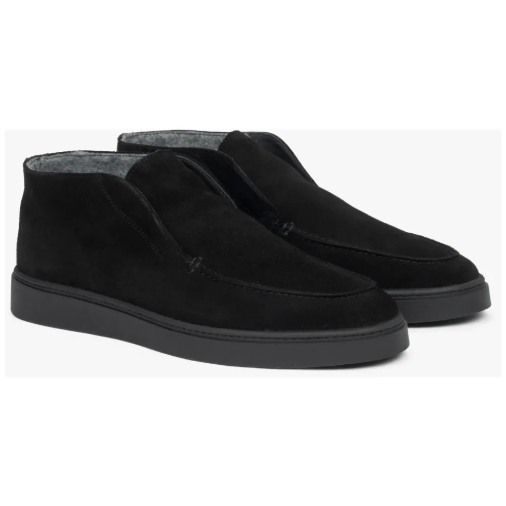 Heren Estro Heren loafers gemaakt van premium Italiaans echt velours