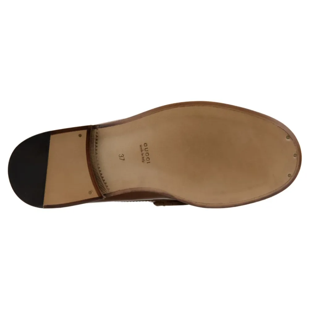 Heren Gucci Heren Slip-On Leren Loafers