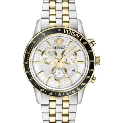 Heren Versace Horloges^Herenhorloge SPORT CHRONO - BICOLOR VEZCA0624